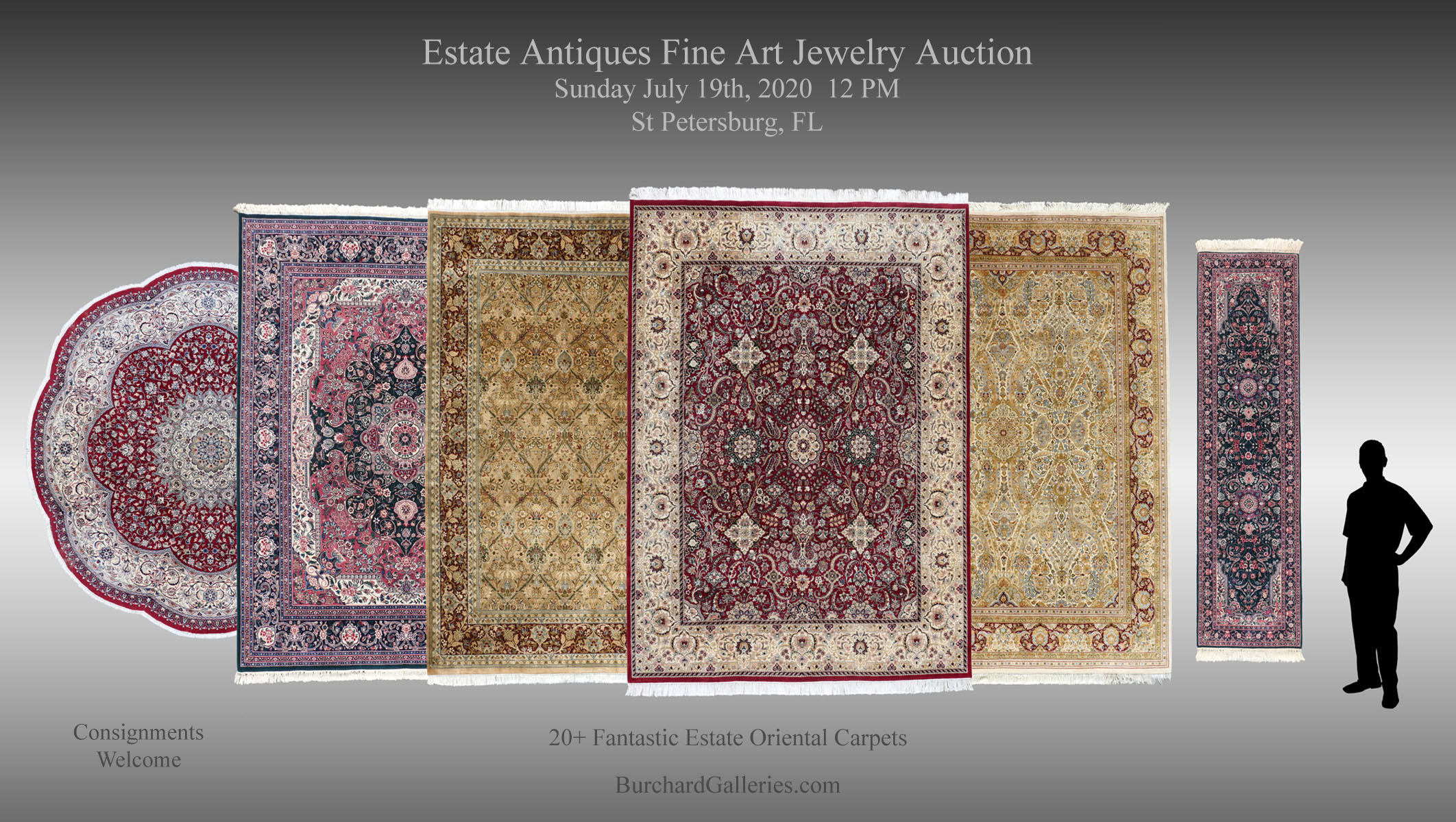 20+Estate Oriental Carpets