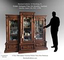 Victorian Bookcase Burchard Auction