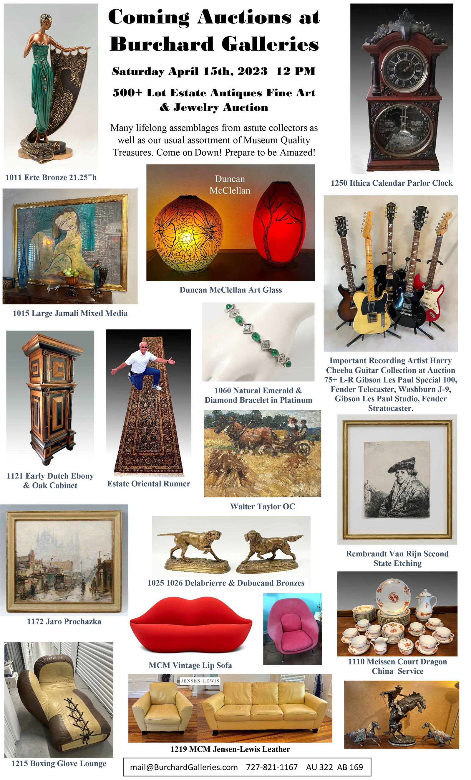 Coming Auction Burchard