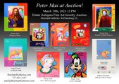 Peter Max at Auction 