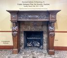 Carved Fireplace Mantle Burchard Galleries