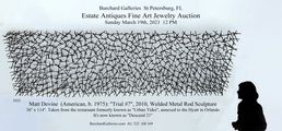 Matt Devine Metal Sculpture Burchard Galleries Auctioneers