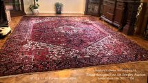 Heriz Carpet Burchard Galleries Auction