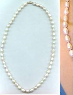 NEW HUGE 13-15MM SOUTH SEA GENUINE WHITE PEARL NECKLACE 14K 18/'/' #92