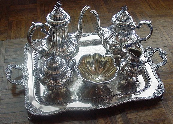 Silver Plated Tea Set