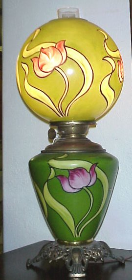 WITH THE WIND OIL LAMP: