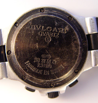 bvlgari quartz watch bb23gl