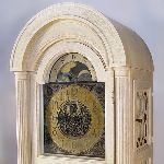 colonial grandfather clock