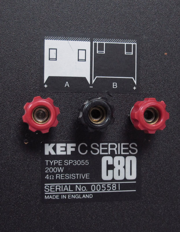 kef c80 speakers