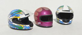 Auctogaphed Racing Helmets