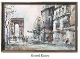 Roland Davey Paris Street Scene