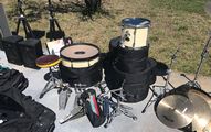 Music Band Equipment Drums