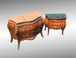 marble top Bombay commode