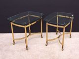 brass lamp table