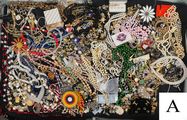 Large Collection of Estate Costume Jewelry