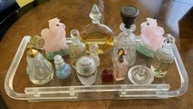 Antique Collection of Perfume Bottles