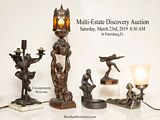 Bronze and Figural Lamp Sets