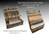 National Cash Registers Burchard Auction