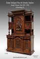 Carved Step Back Cupboard Burchard Auction