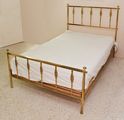 Brass bed