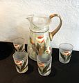 Victorian Enameled Lemonade Set