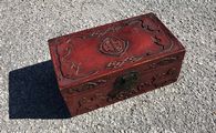 Oriental Carved Box 