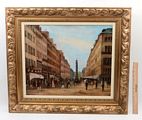 Street Scene Art Piece 